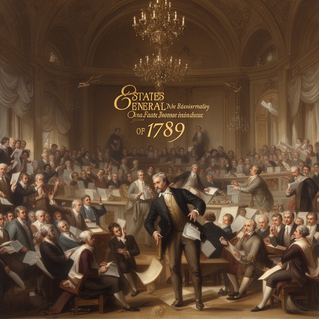 AI-generated illustration of Estates-General of 1789