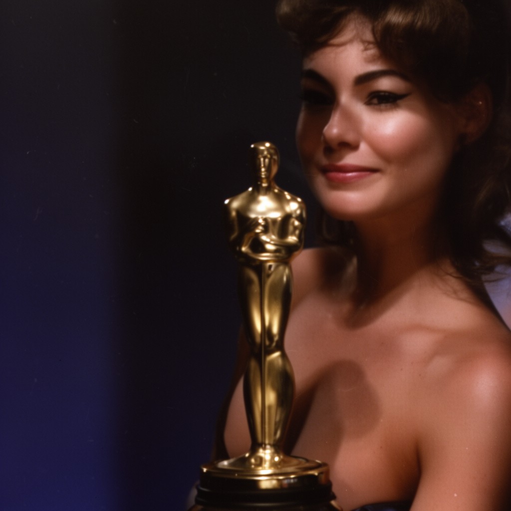 AI-generated illustration of Academy Award for Best Actress