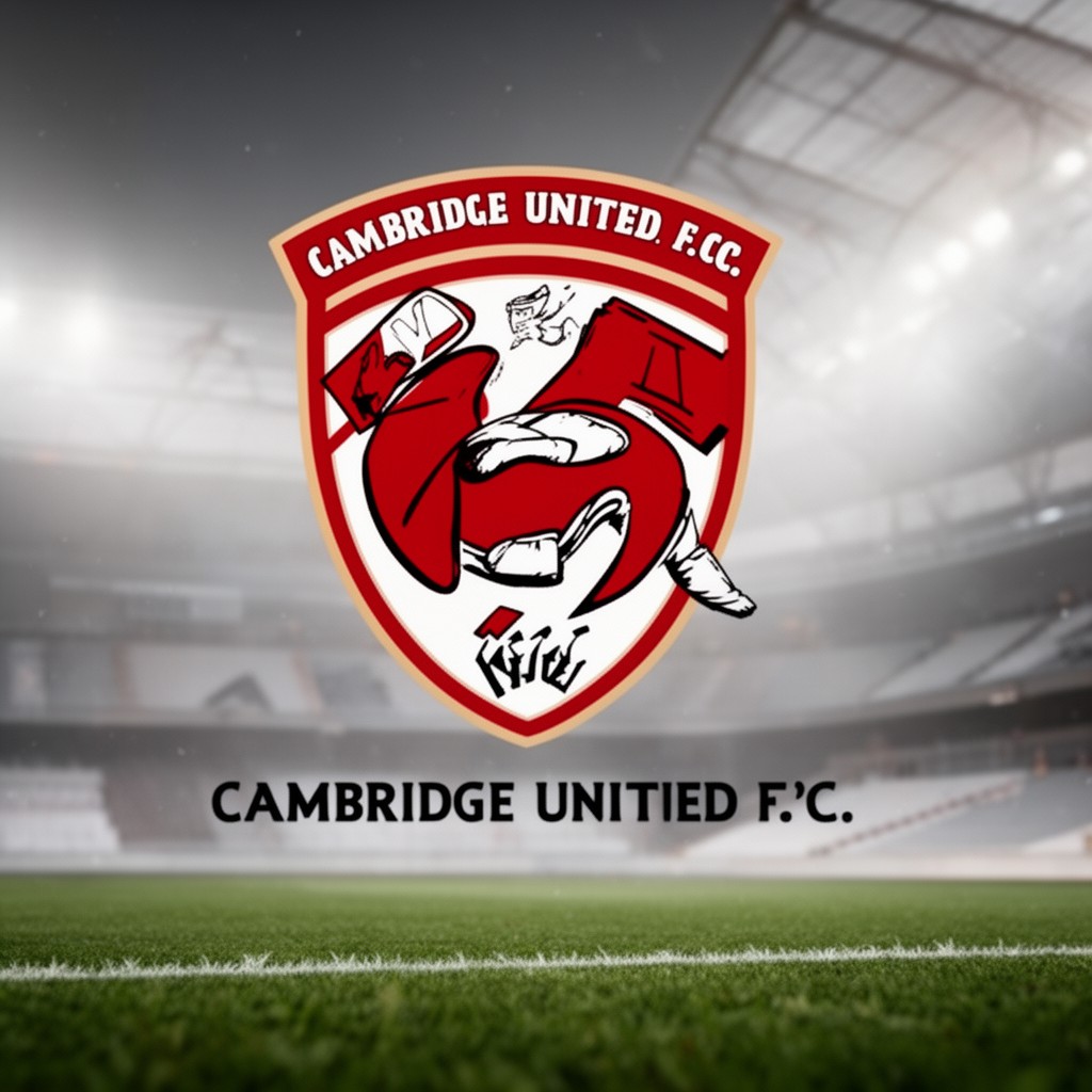 AI-generated illustration of Cambridge United F.C.