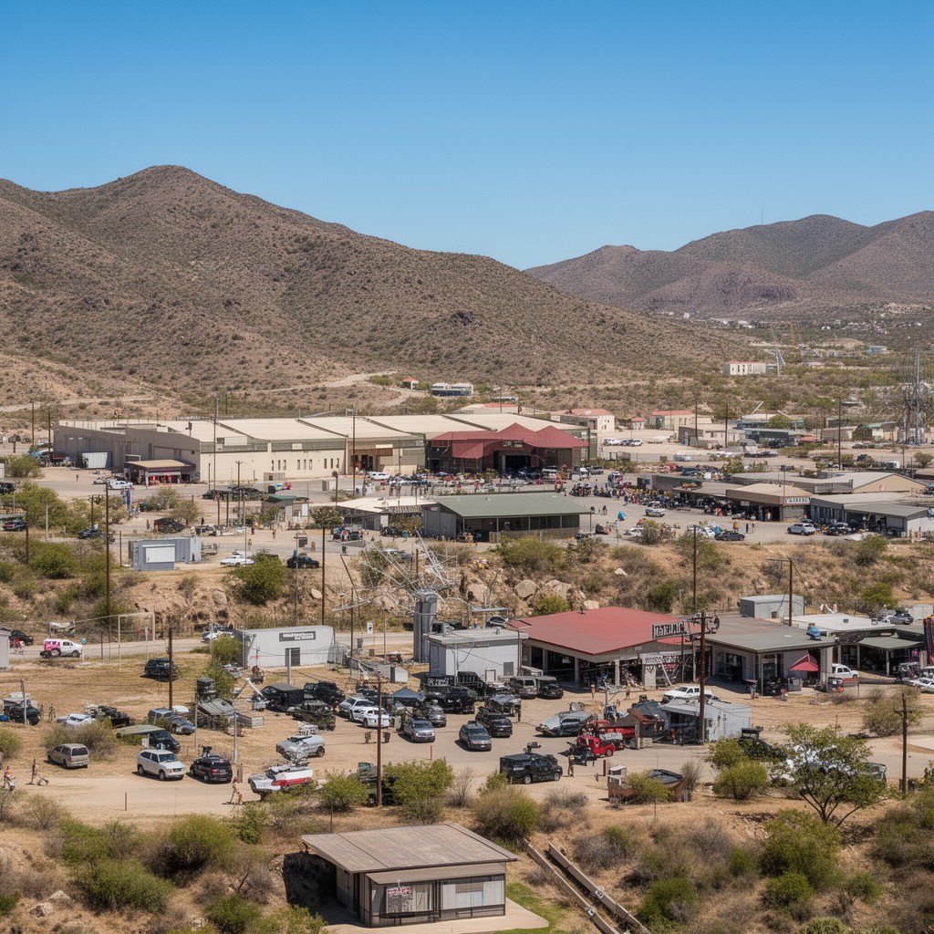 AI-generated illustration of Fort Huachuca
