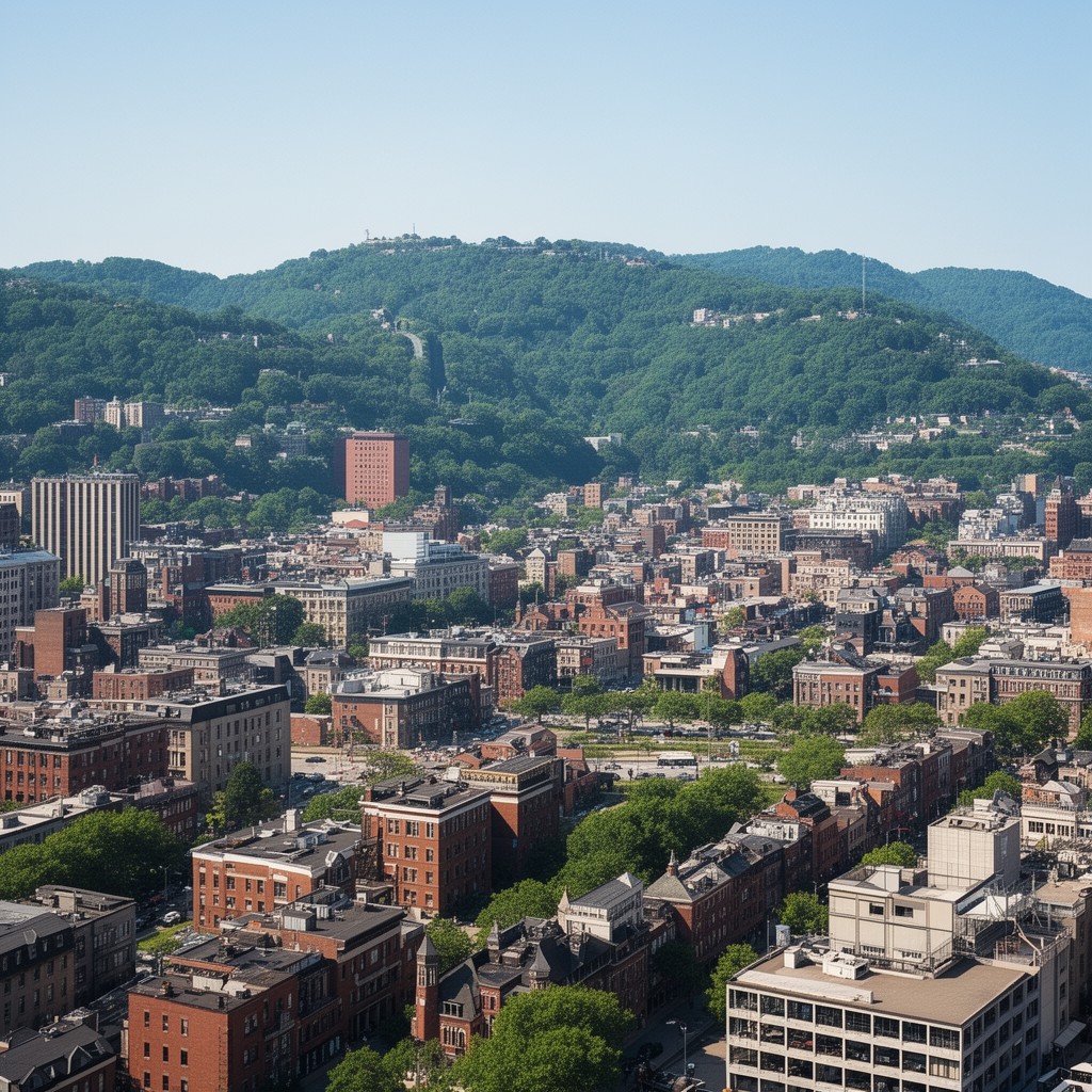 AI-generated illustration of Allegheny County
