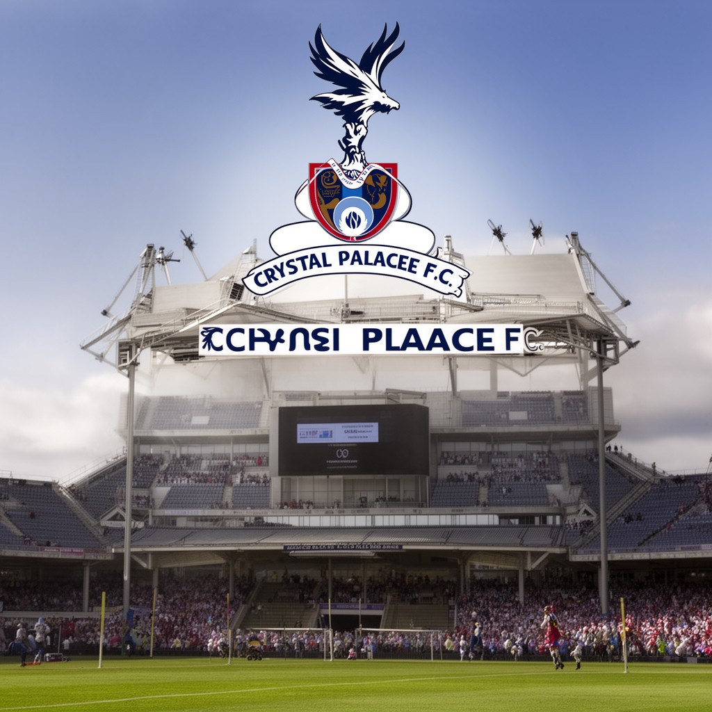 AI-generated illustration of Crystal Palace F.C.