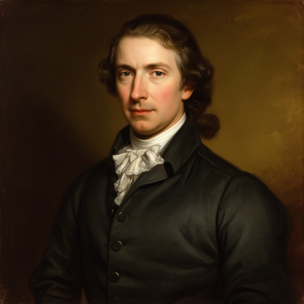 AI-generated illustration of Thomas Fairfax, 6th Lord Fairfax of Cameron