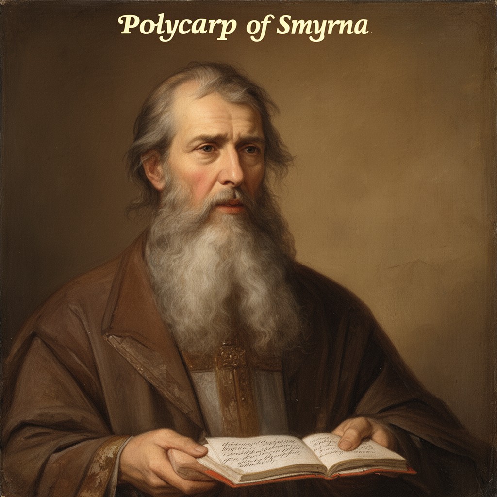AI-generated illustration of Polycarp of Smyrna