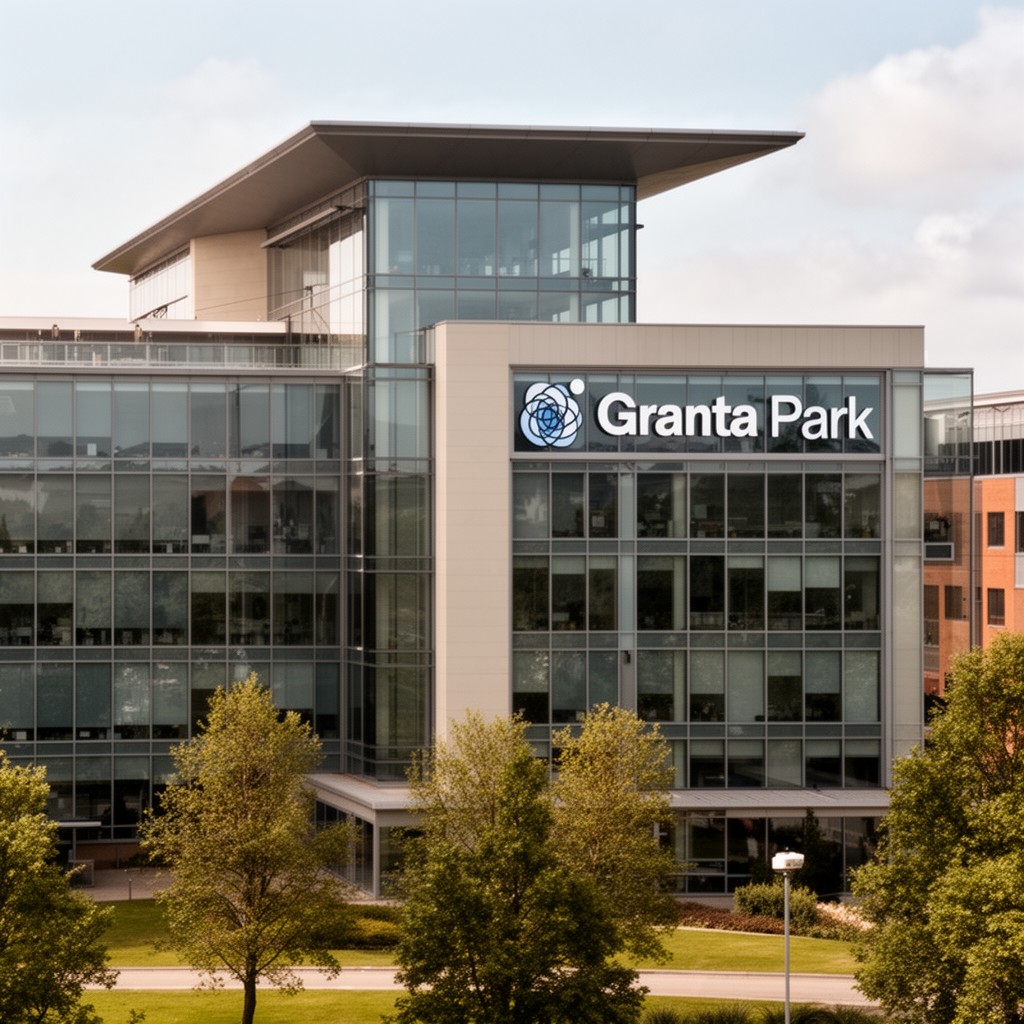 AI-generated illustration of Granta Park