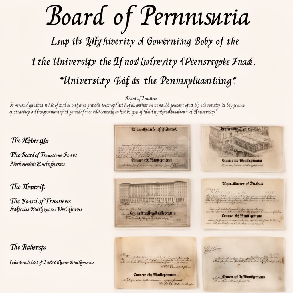 AI-generated illustration of Board of Trustees