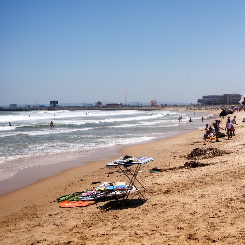 AI-generated illustration of Virginia Beach, Virginia, United States
