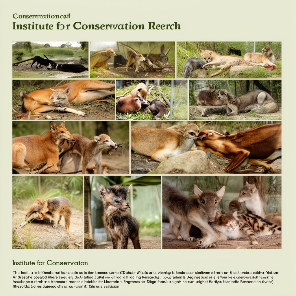 AI-generated illustration of Institute for Conservation Research