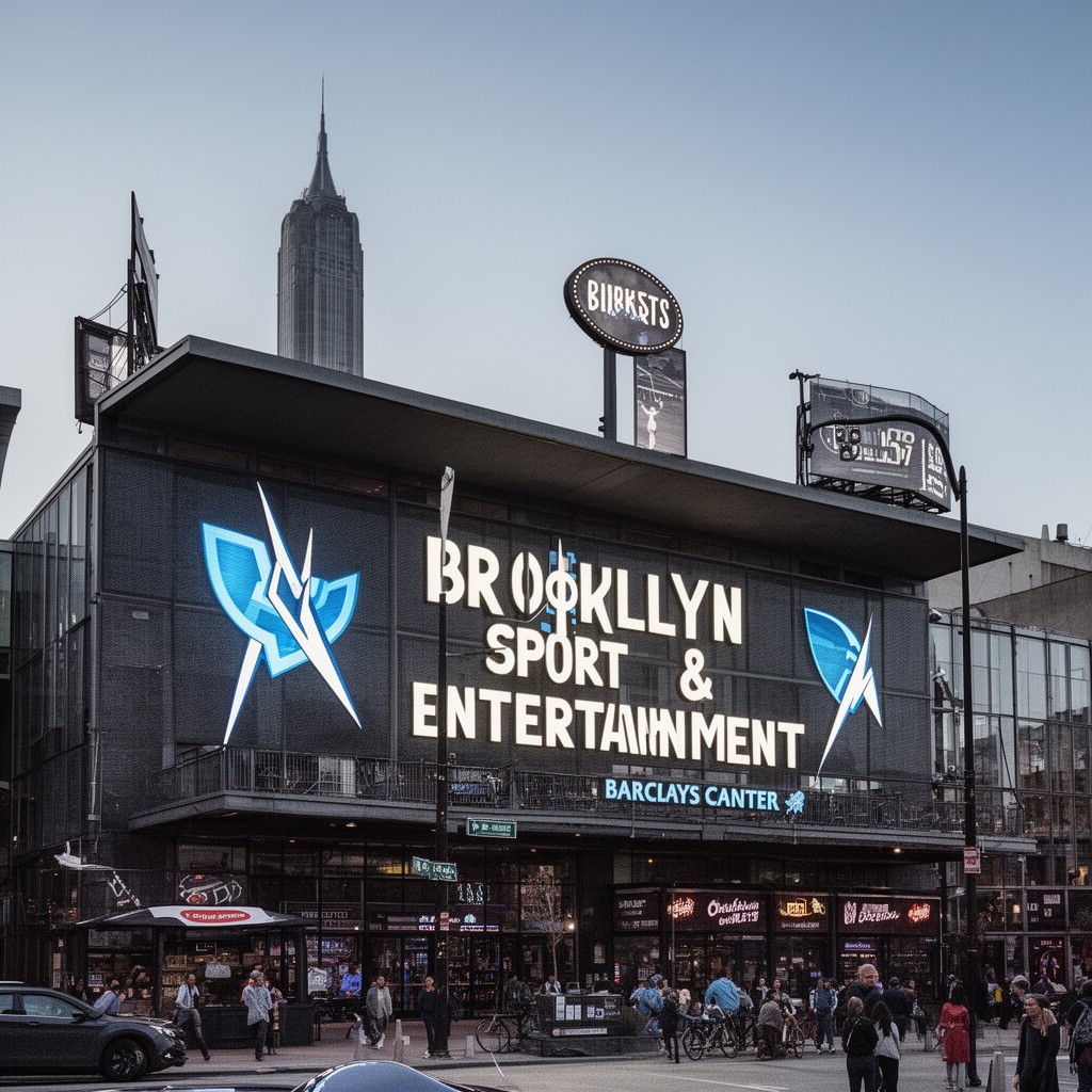 AI-generated illustration of Brooklyn Sports & Entertainment