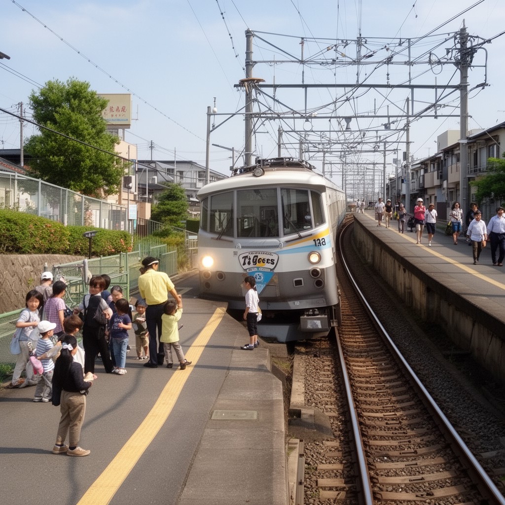 AI-generated illustration of Hanshin Electric Railway Co., Ltd.
