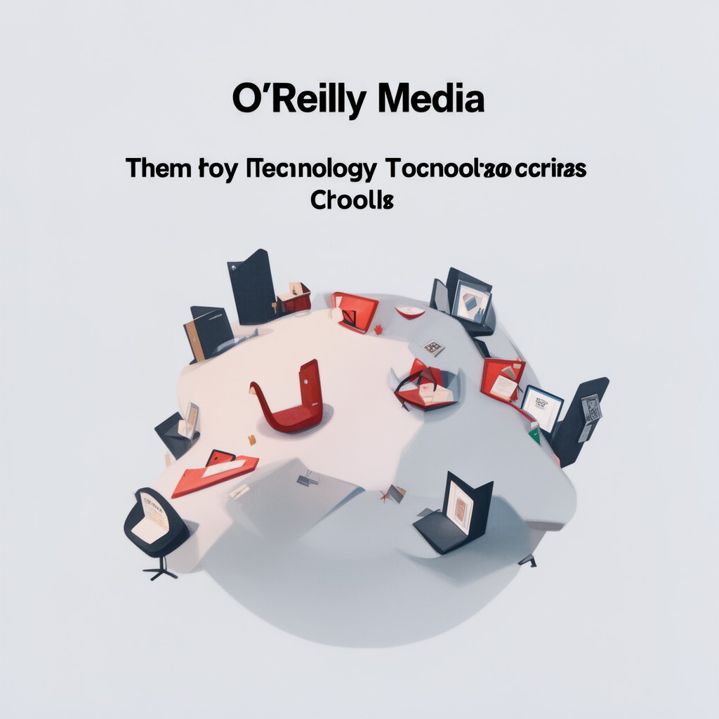 AI-generated illustration of O'Reilly Media
