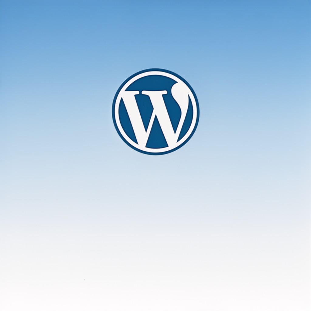 AI-generated illustration of WordPress