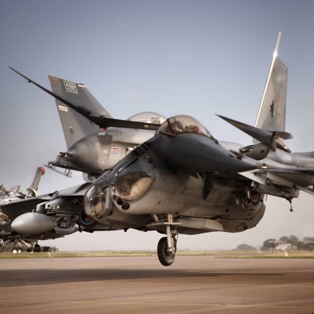 AI-generated illustration of Royal Netherlands Air Force