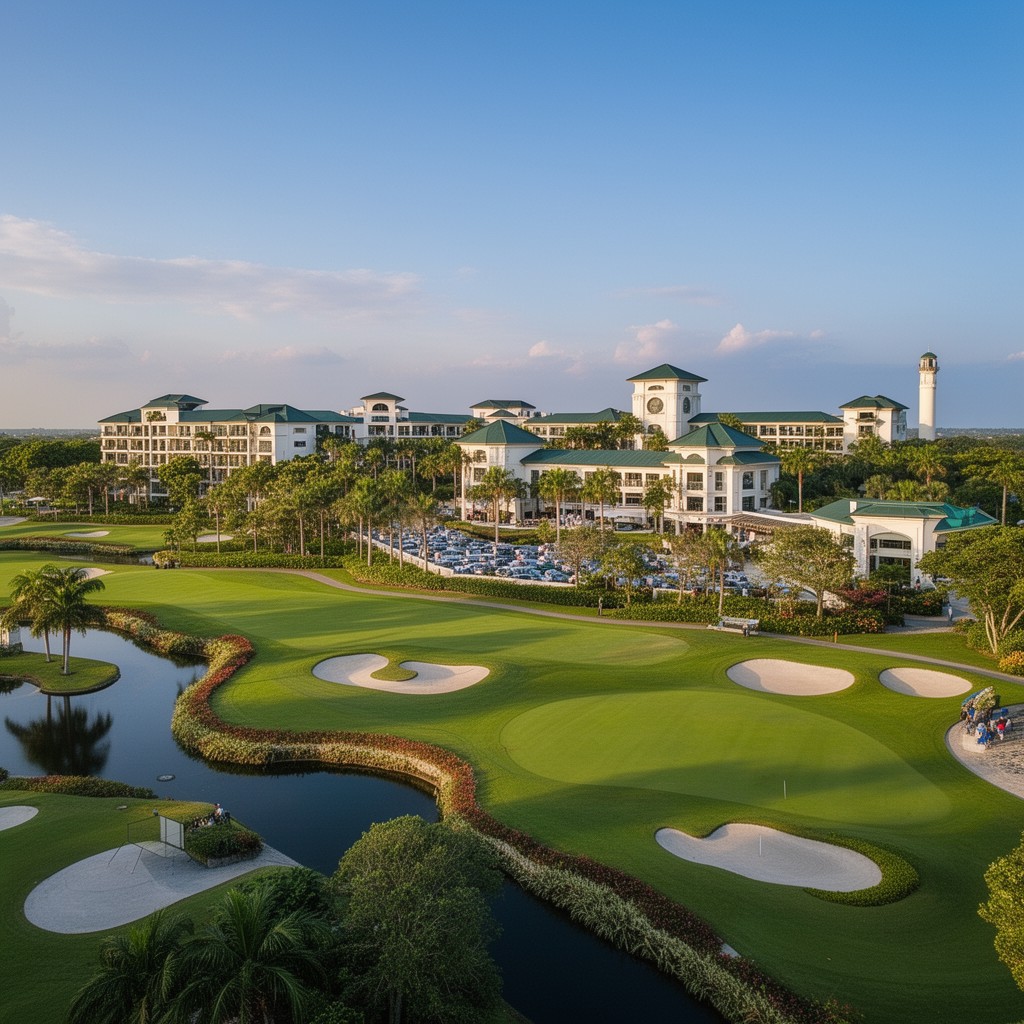 AI-generated illustration of Trump National Doral Miami