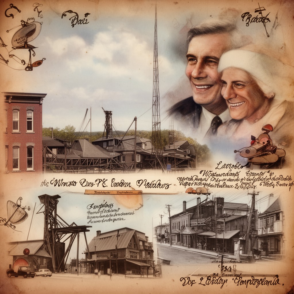AI-generated illustration of Latrobe, Pennsylvania, United States