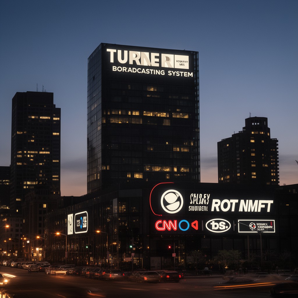 AI-generated illustration of Turner Broadcasting System
