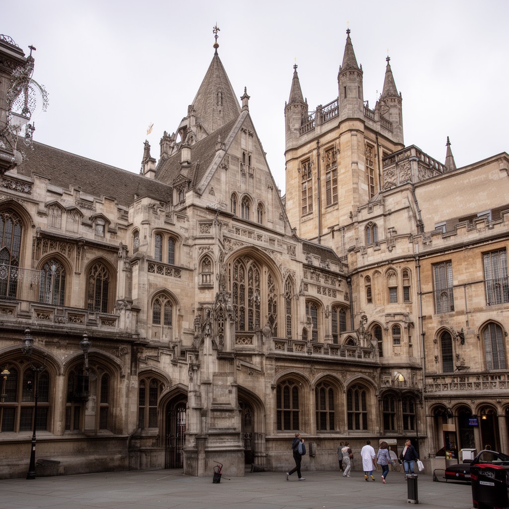 AI-generated illustration of Middle Temple