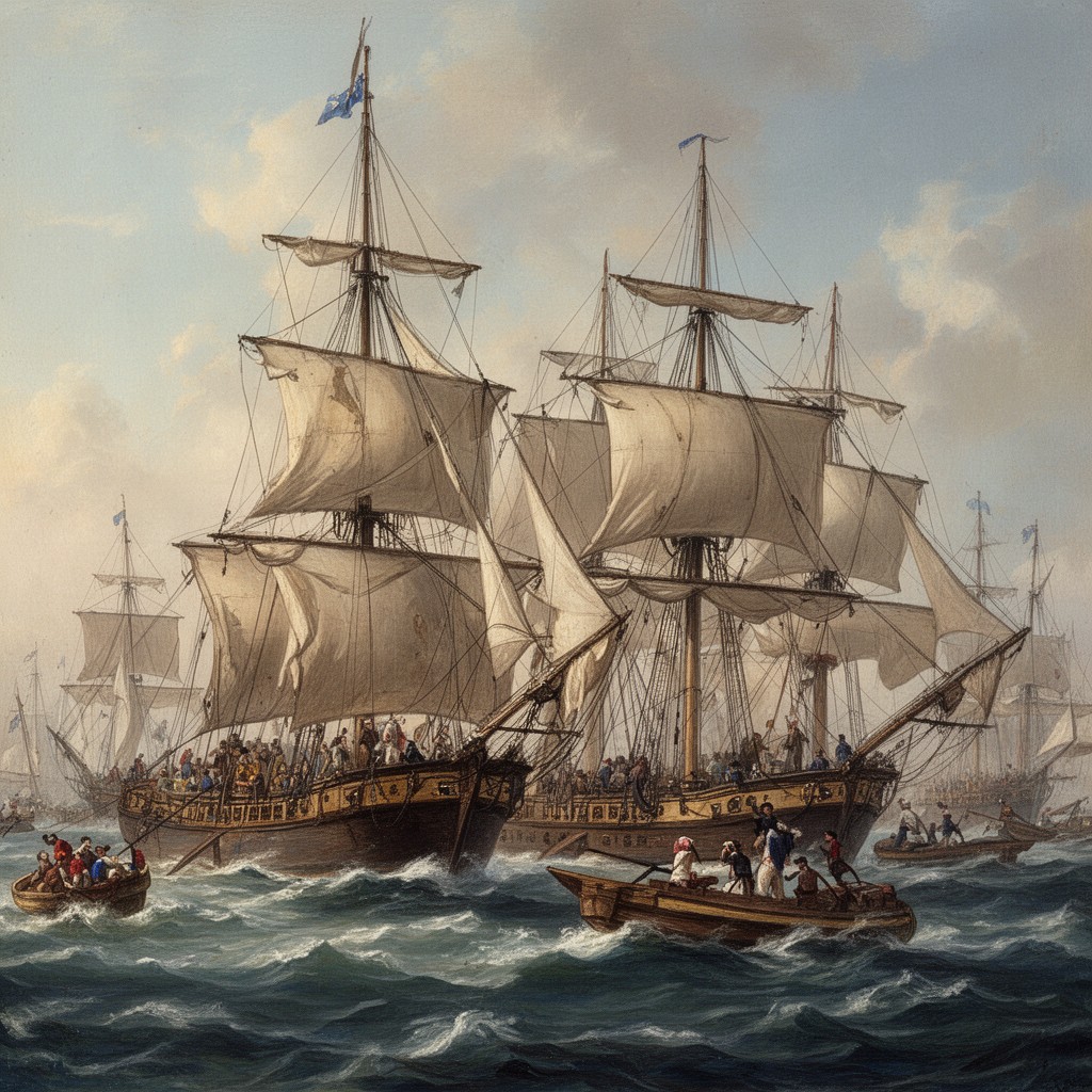 AI-generated illustration of Continental Navy