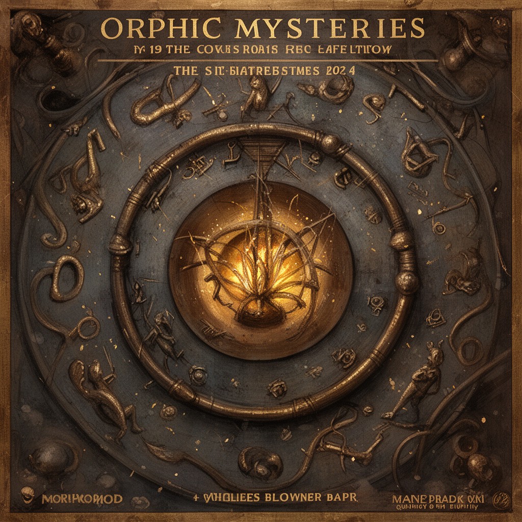 AI-generated illustration of Orphic Mysteries