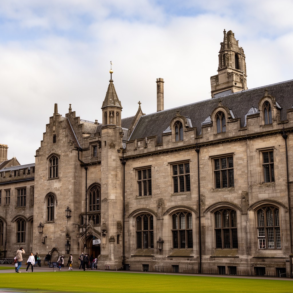 AI-generated illustration of University of St Andrews