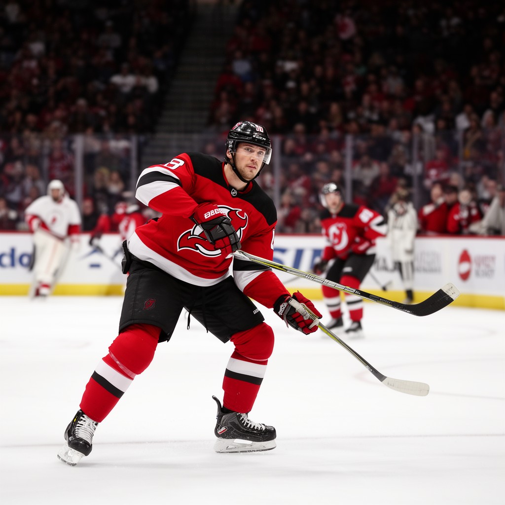 AI-generated illustration of New Jersey Devils