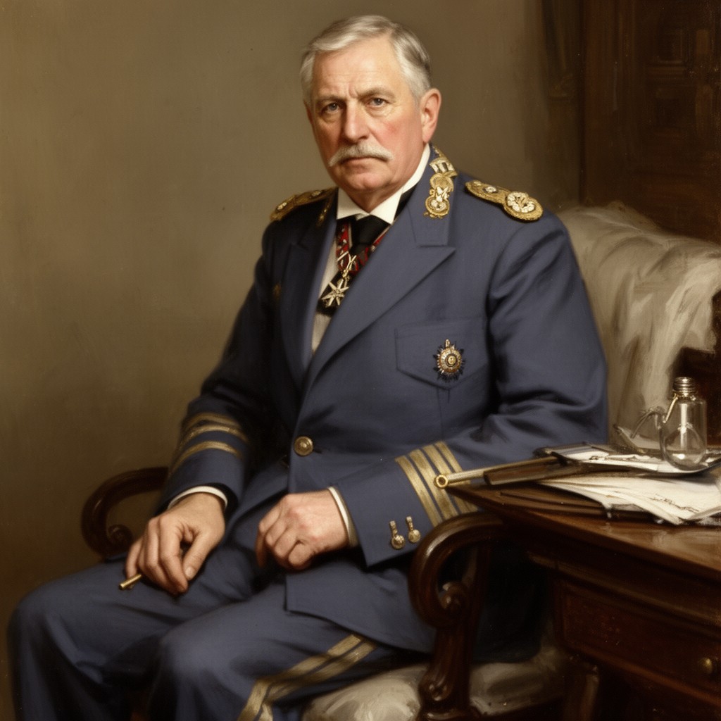 AI-generated illustration of Lord Fisher