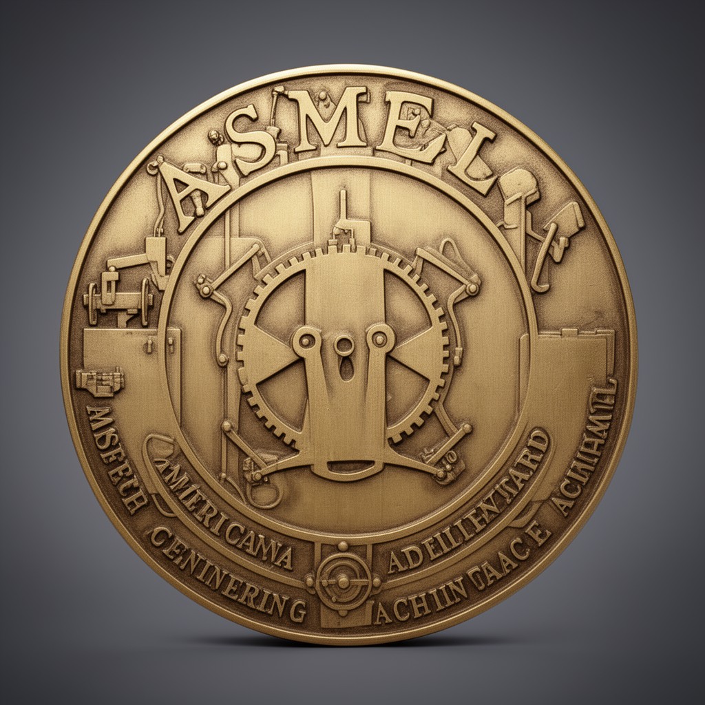 AI-generated illustration of ASME Medal
