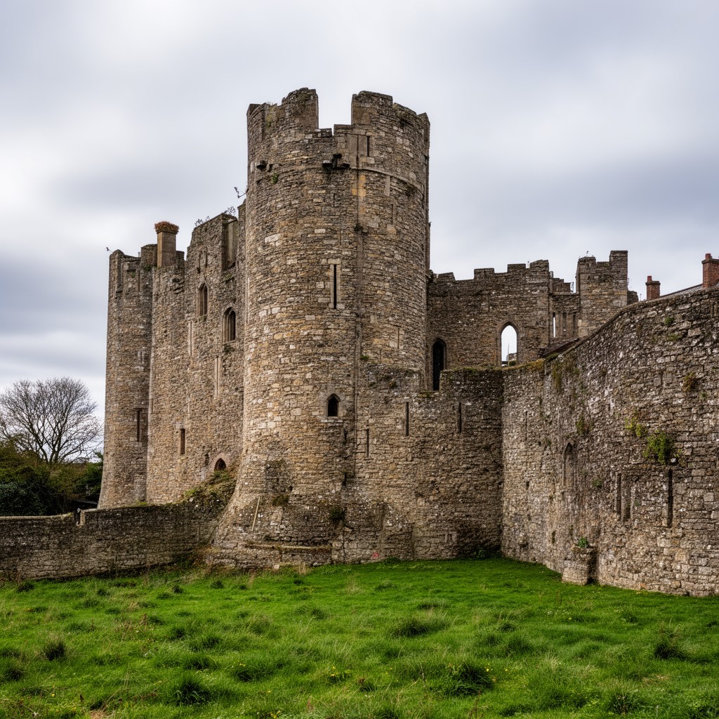AI-generated illustration of Castle Rising