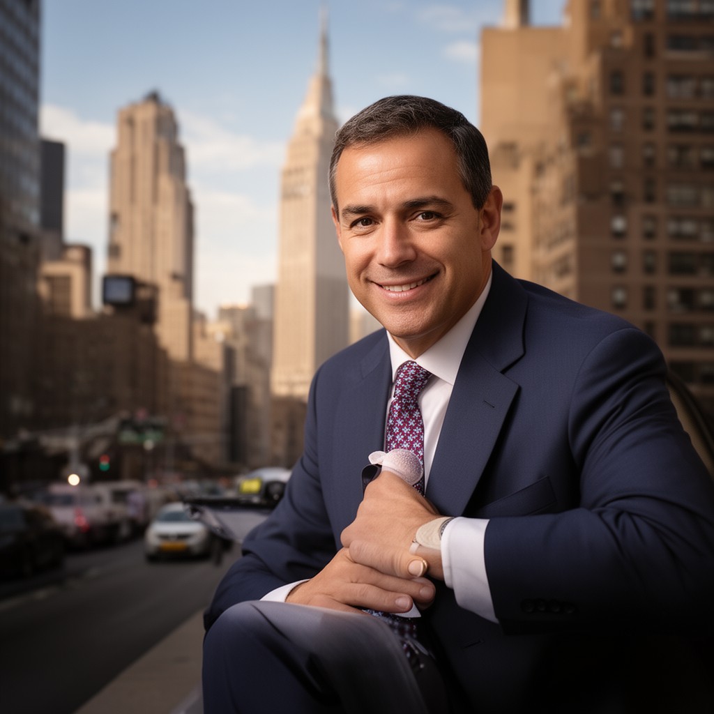 AI-generated illustration of Mayor of New York City