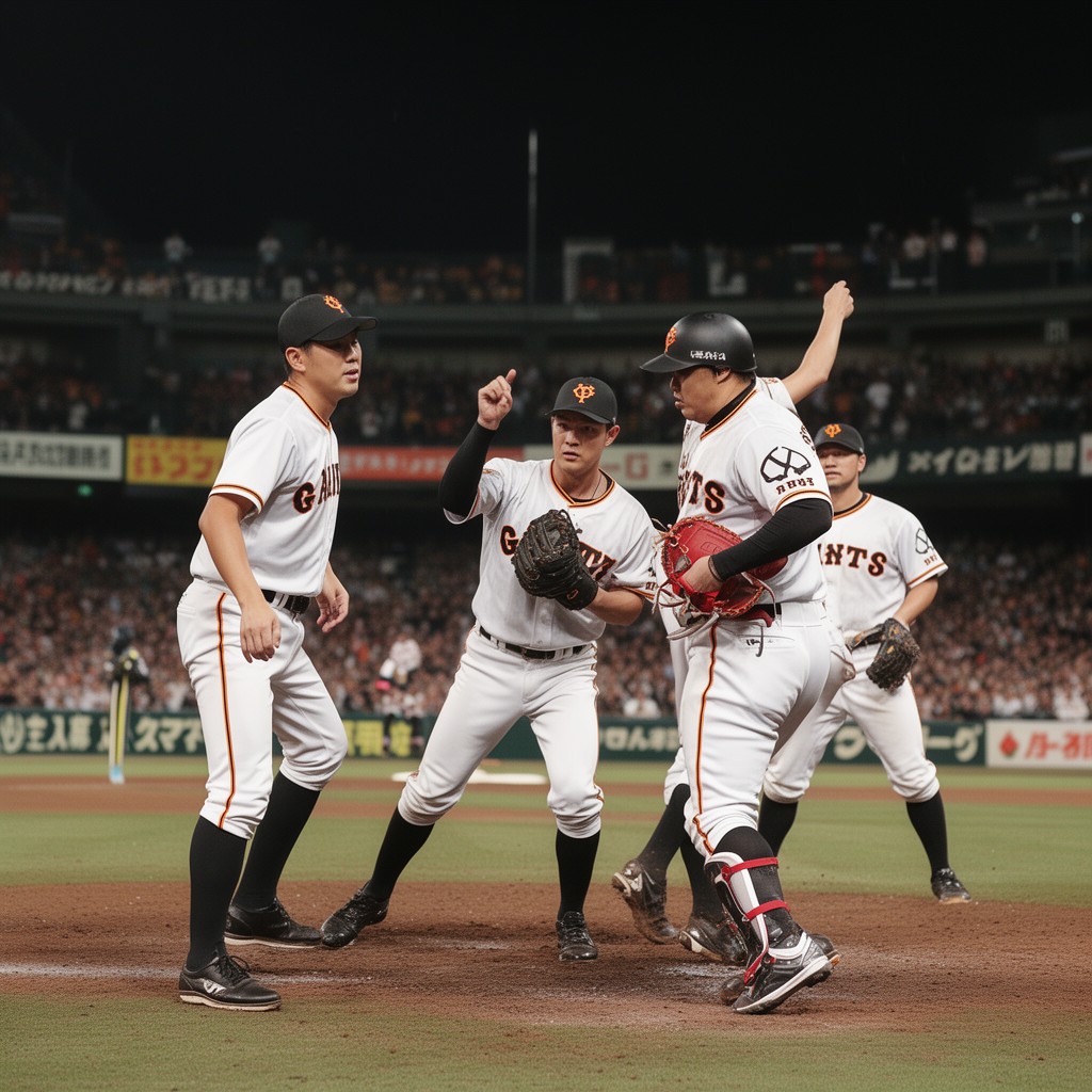 AI-generated illustration of Yomiuri Giants