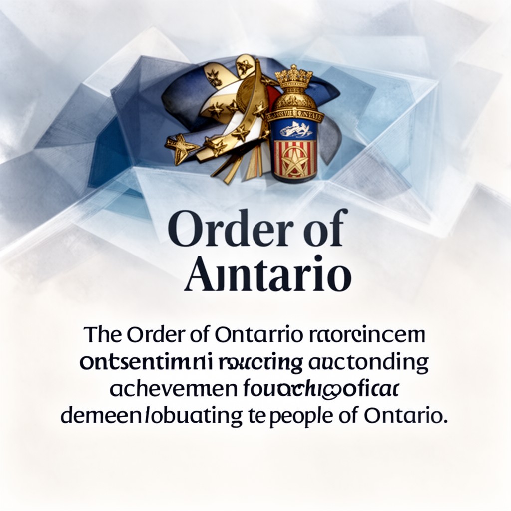 AI-generated illustration of Order of Ontario