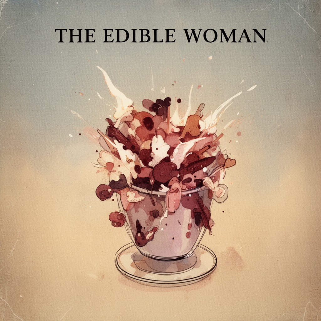 AI-generated illustration of The Edible Woman