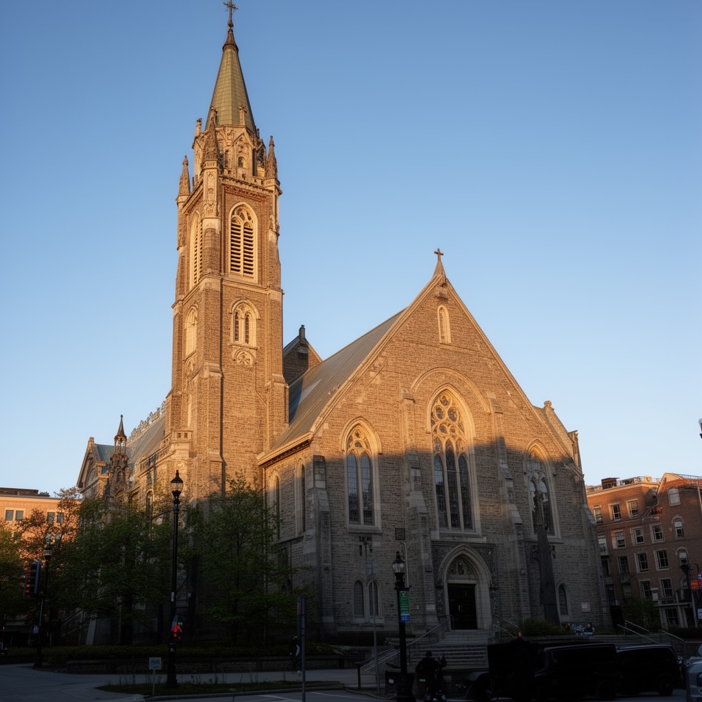 AI-generated illustration of Roman Catholic Church in Quebec