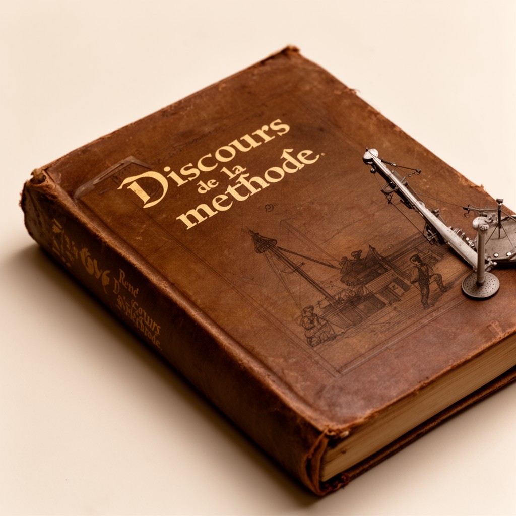 AI-generated illustration of Discours de la méthode