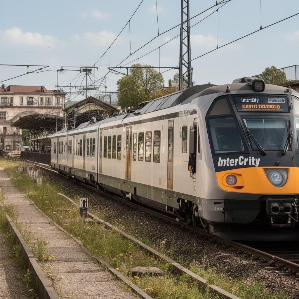 AI-generated illustration of InterCity