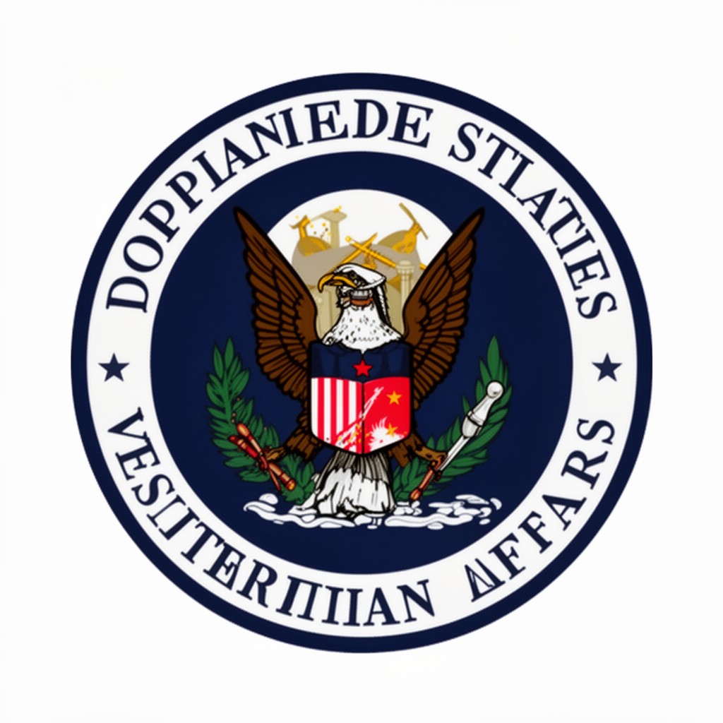 AI-generated illustration of Seal of the United States Department of Veterans Affairs