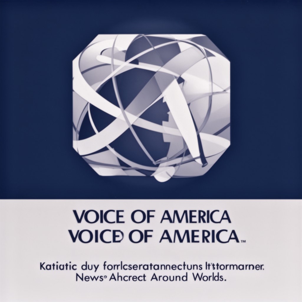 AI-generated illustration of Voice of America