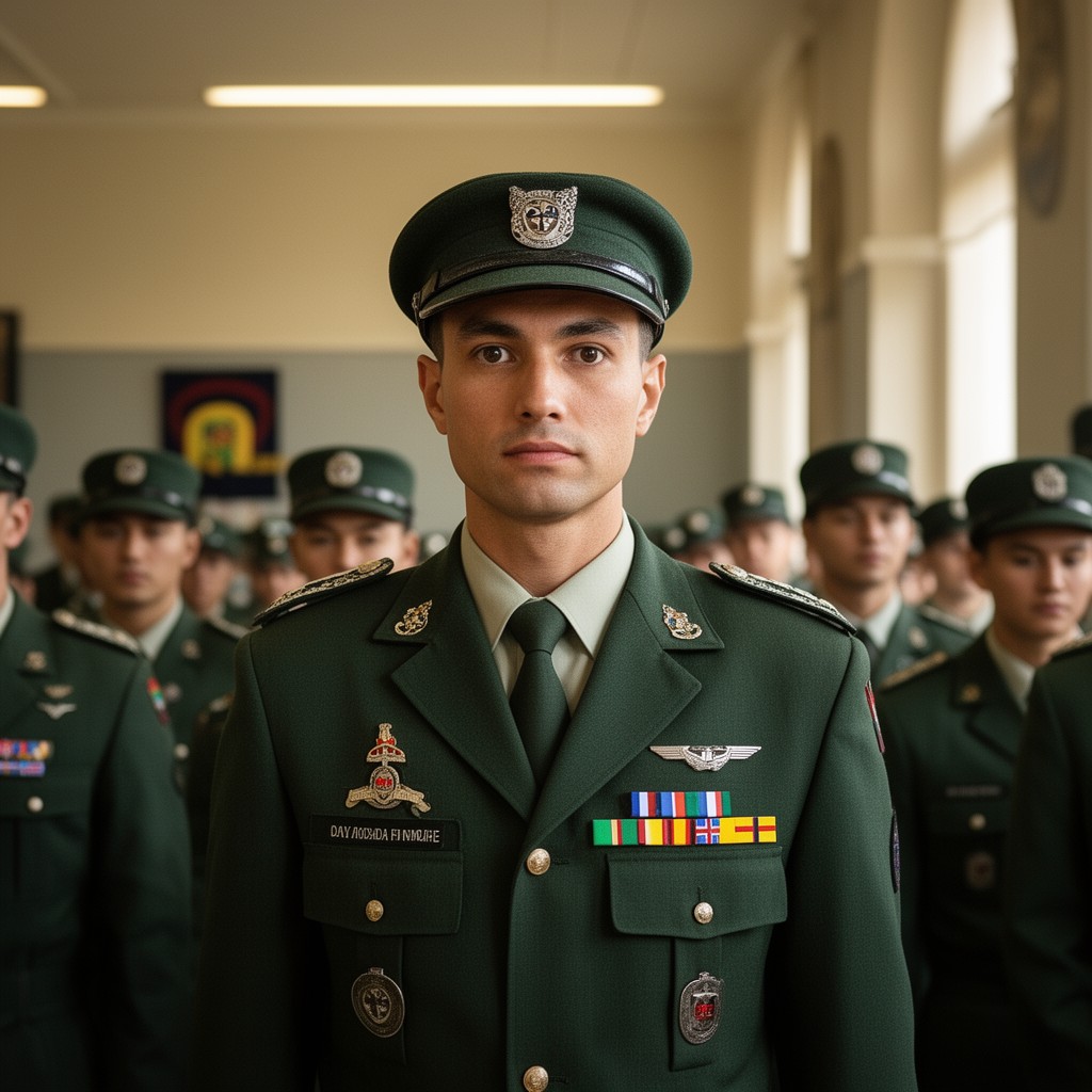 AI-generated illustration of Staff Sergeant Instructor