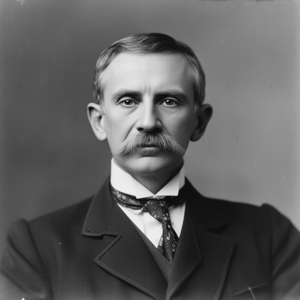 AI-generated illustration of Robert Nobel