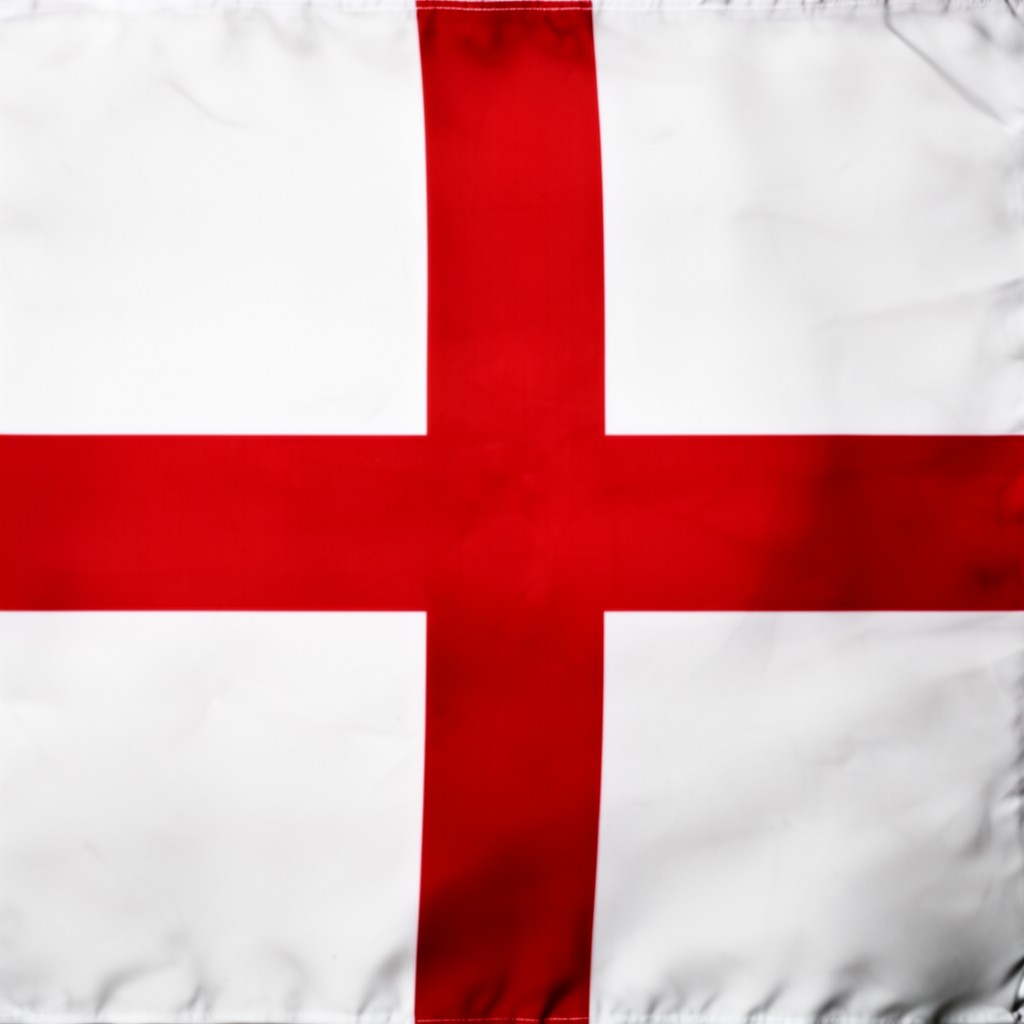 AI-generated illustration of Flag of England