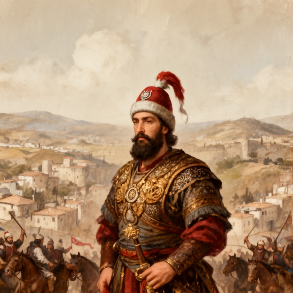 AI-generated illustration of Murad I