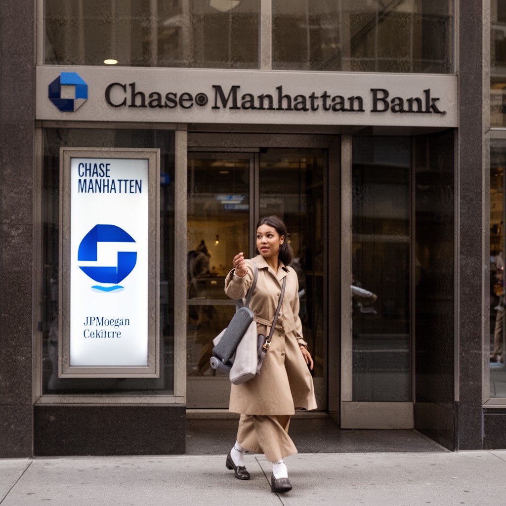 AI-generated illustration of Chase Manhattan Bank