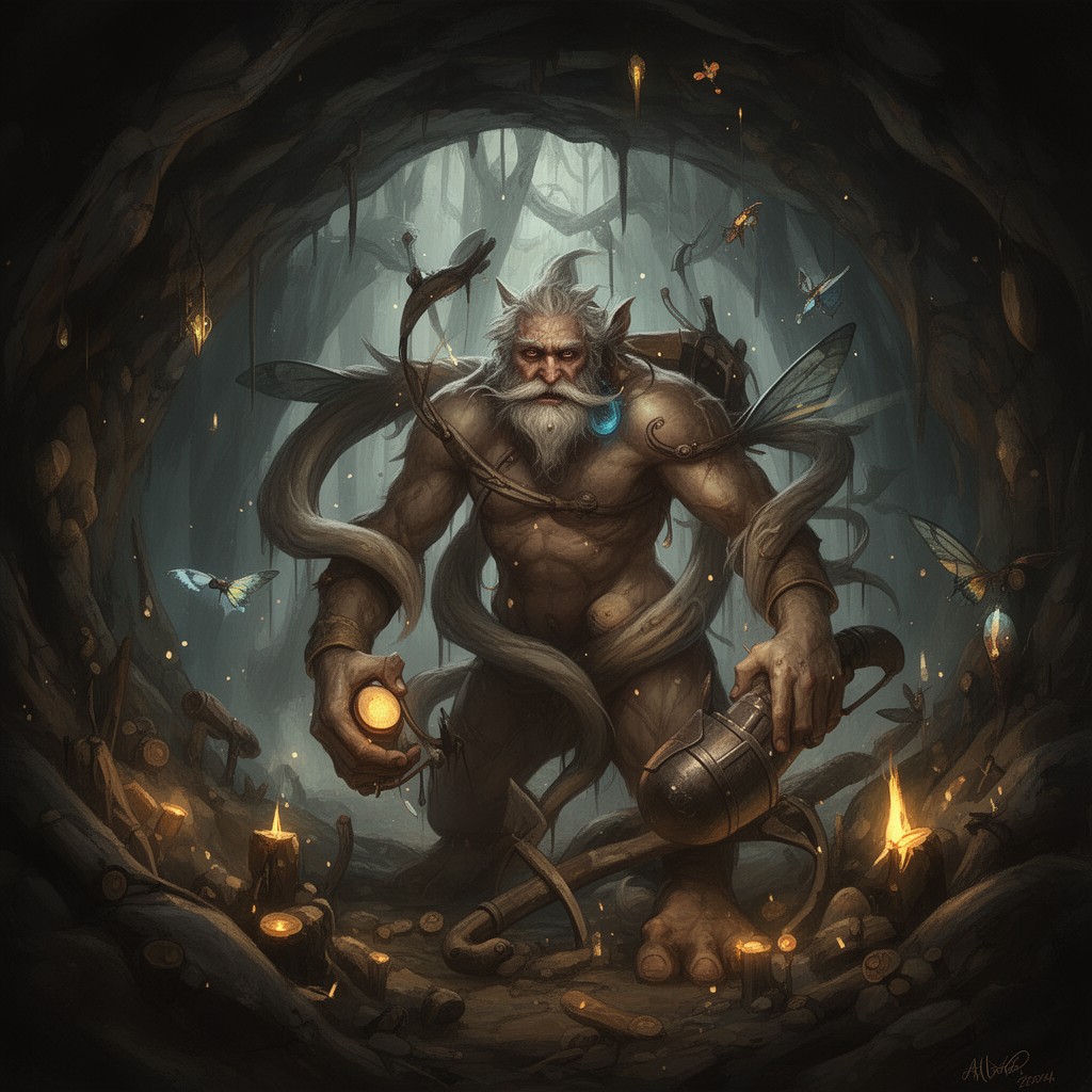 AI-generated illustration of Polyphemus