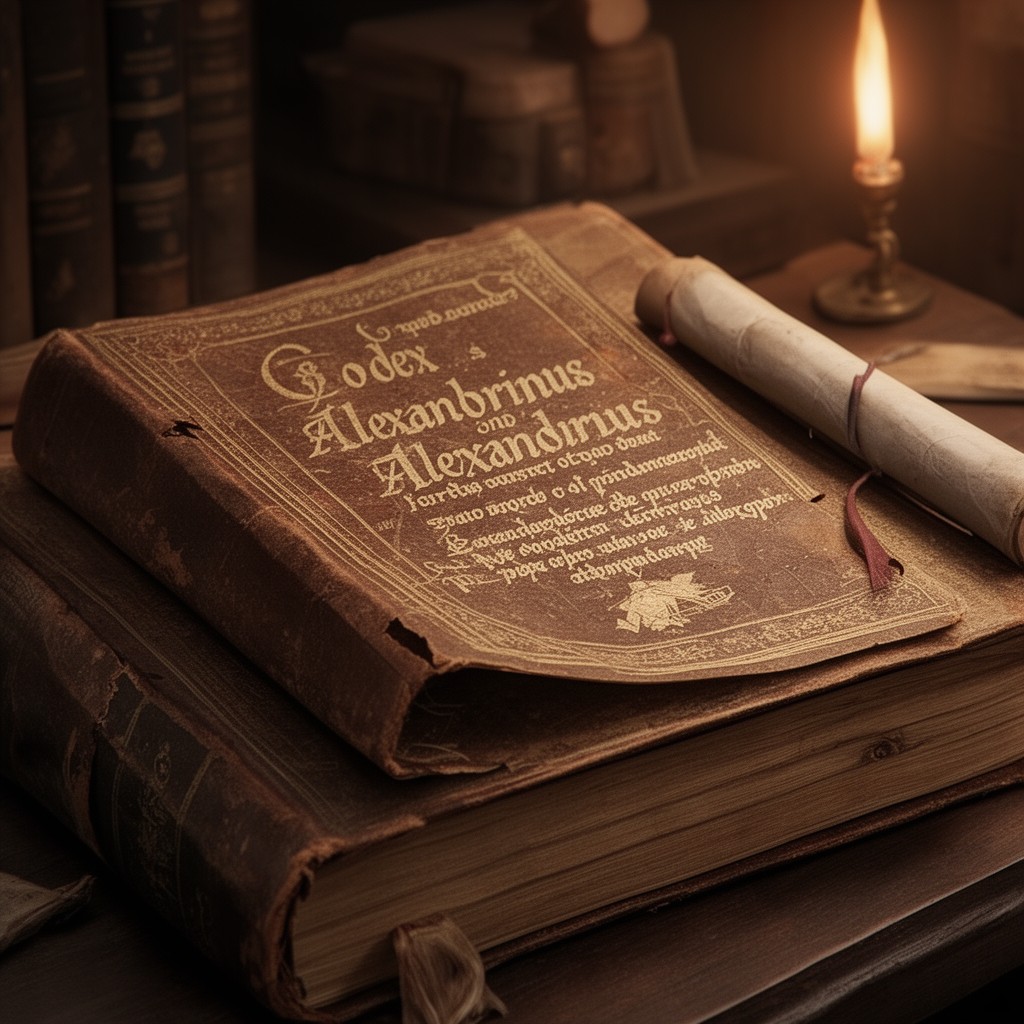 AI-generated illustration of Codex Alexandrinus