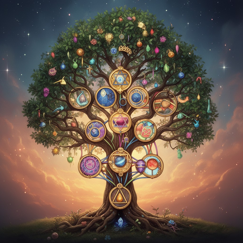 AI-generated illustration of Tree of Life