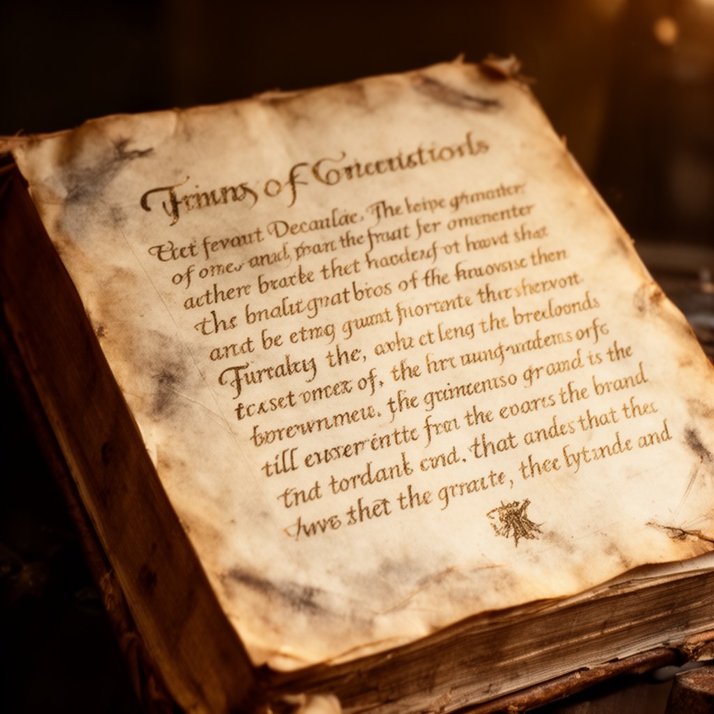 AI-generated illustration of Decalogue