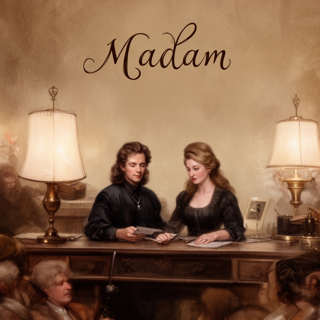 AI-generated illustration of Madam
