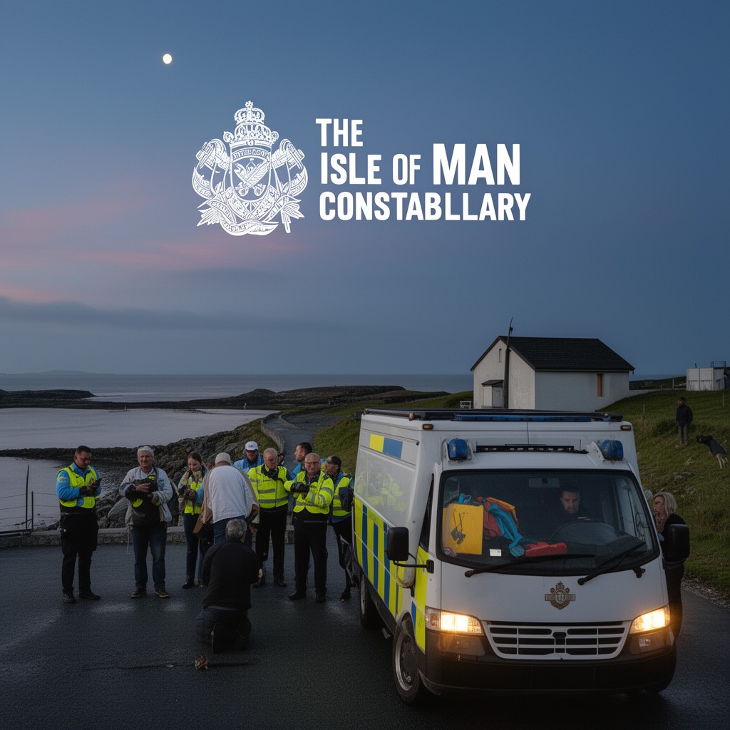 AI-generated illustration of Isle of Man Constabulary