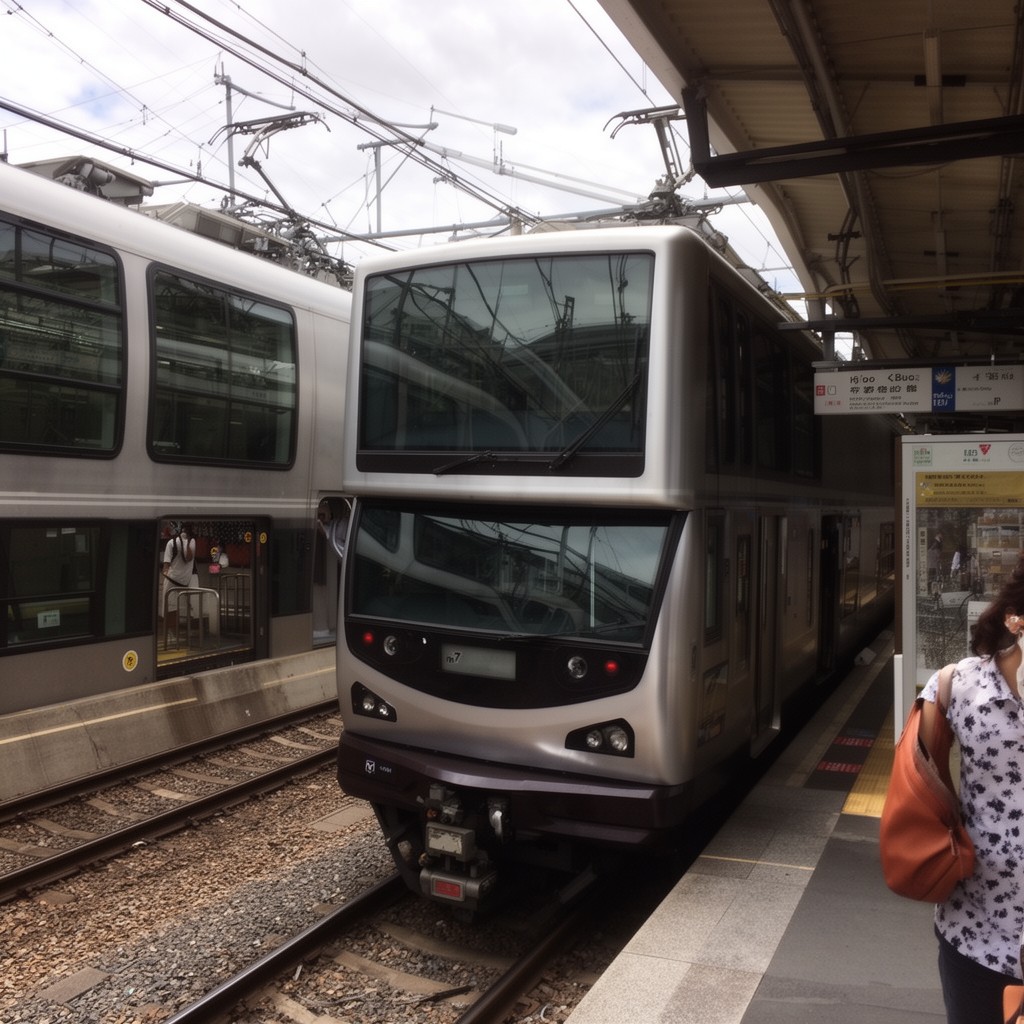 AI-generated illustration of M7 electric multiple unit