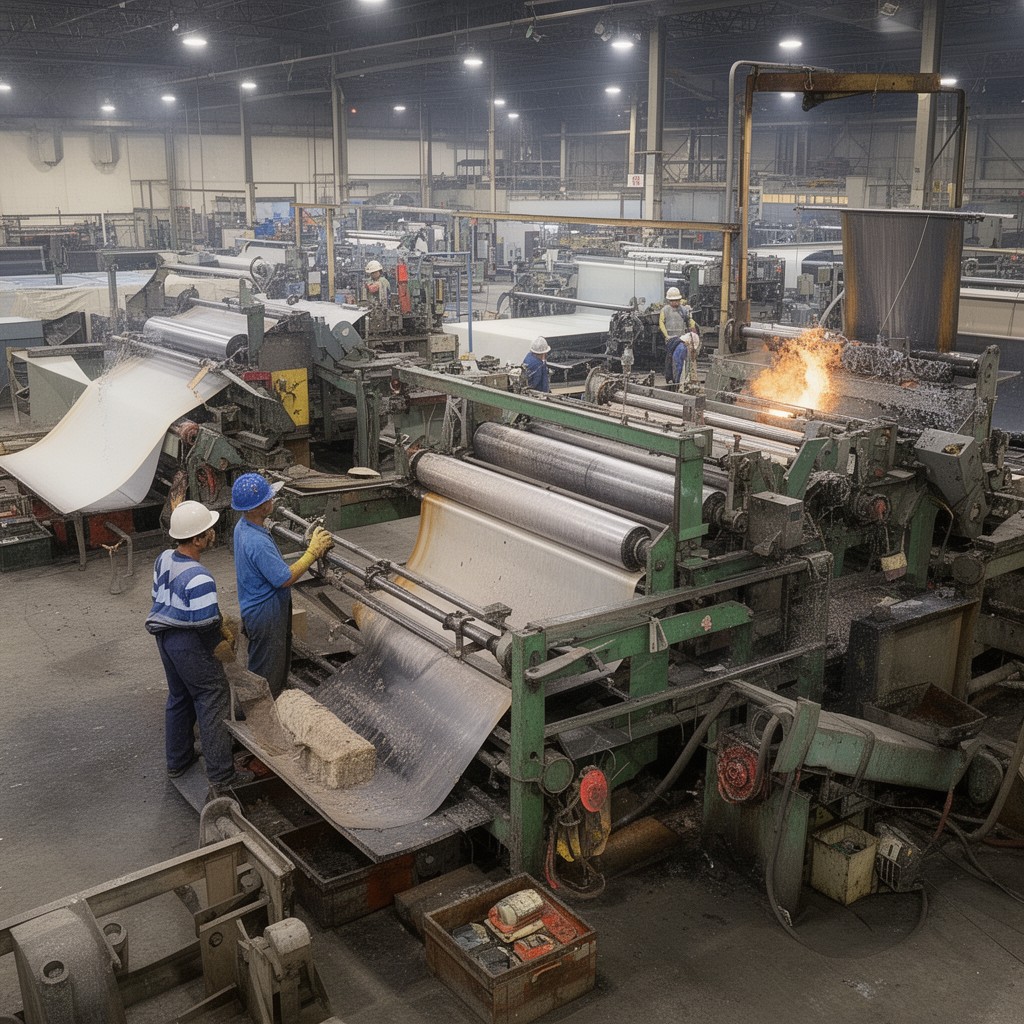 AI-generated illustration of Fairless Hills Coating operations